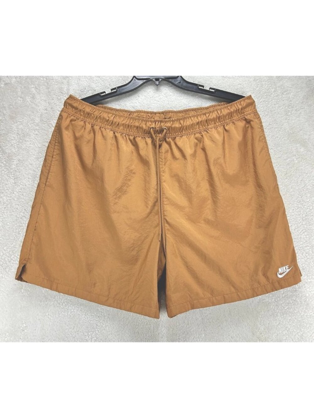 Nike Sportswear Woven Flow Shorts Mens 2XL Gold DR5678-326 Sports Basketball Gym